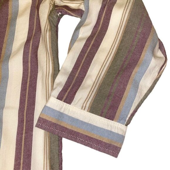 American Eagle Striped Button Down‎ Long Sleeve Shirt Sz XXL NWT - Picture 10 of 14